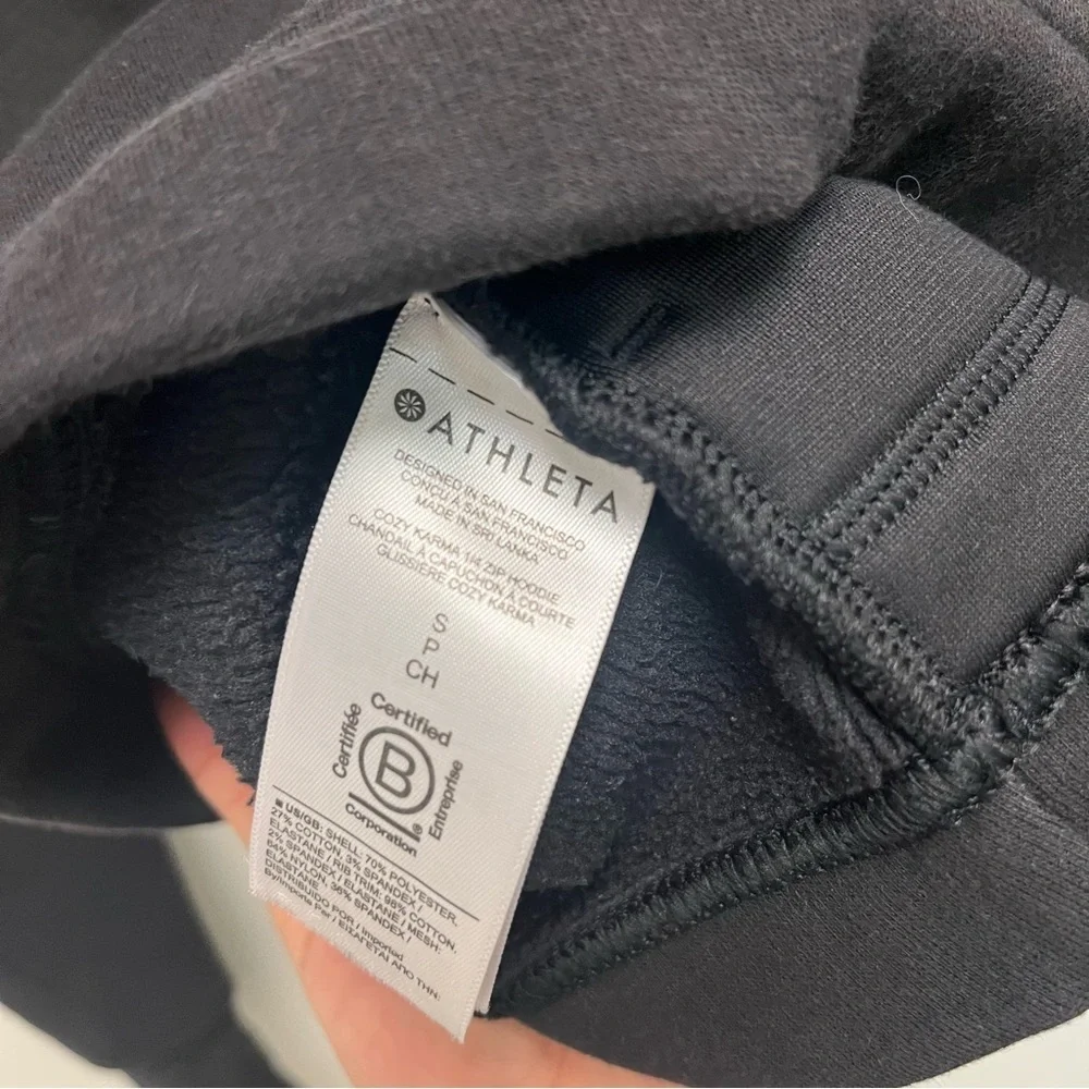 Athleta black hoodies